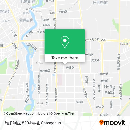 维多利亚-889J号楼 map