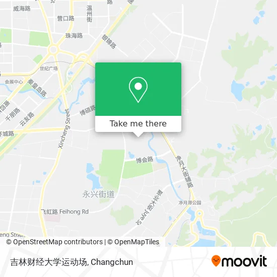 吉林财经大学运动场 map
