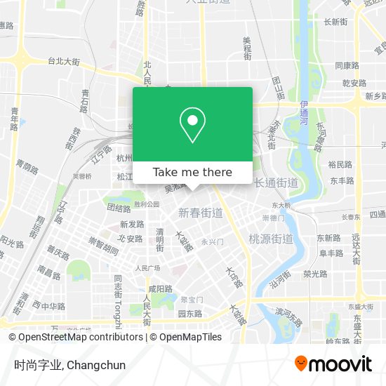 时尚字业 map