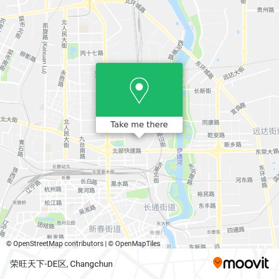 荣旺天下-DE区 map
