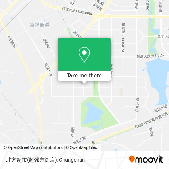 北方超市(超强东街店) map