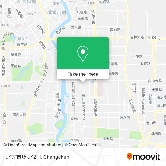 北方市场-北2门 map