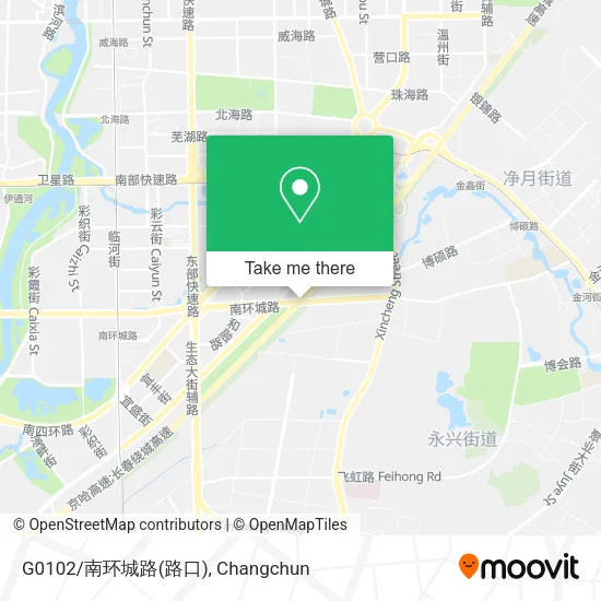 G0102/南环城路(路口) map