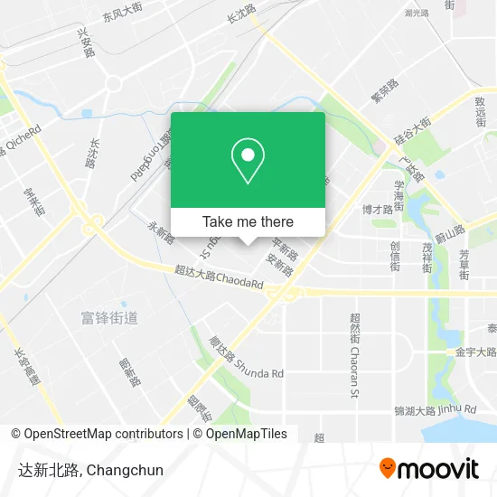 达新北路 map