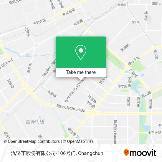 一汽轿车股份有限公司-106号门 map
