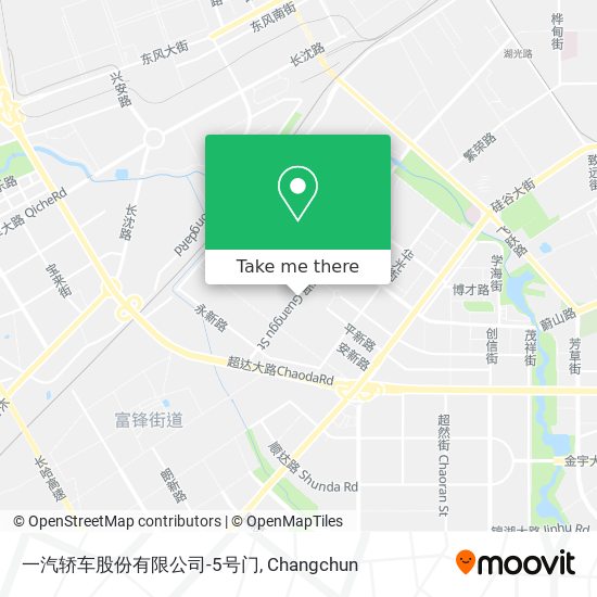 一汽轿车股份有限公司-5号门 map