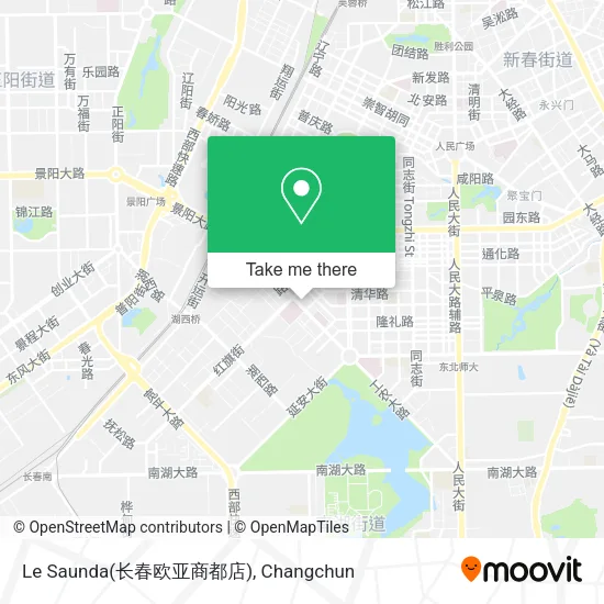 Le Saunda(长春欧亚商都店) map