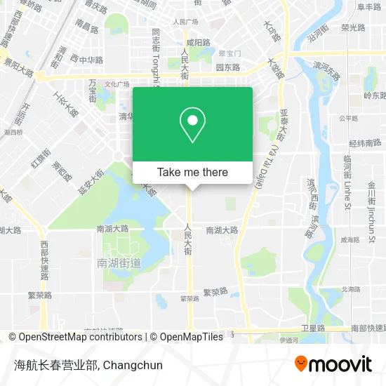 海航长春营业部 map