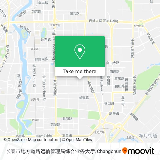 长春市地方道路运输管理局综合业务大厅 map