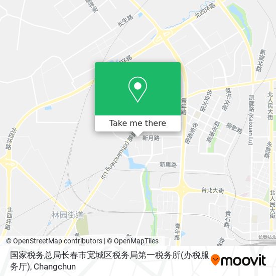 国家税务总局长春市宽城区税务局第一税务所(办税服务厅) map