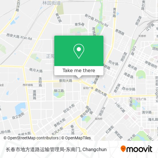 长春市地方道路运输管理局-东南门 map