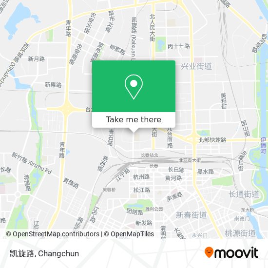 凯旋路 map