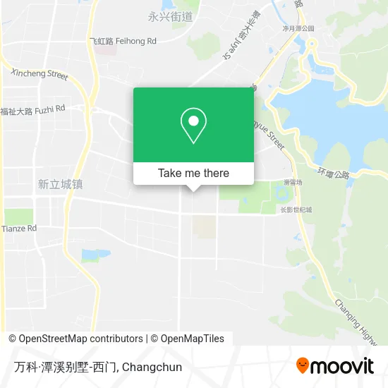 万科·潭溪别墅-西门 map