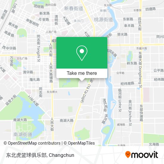 东北虎篮球俱乐部 map