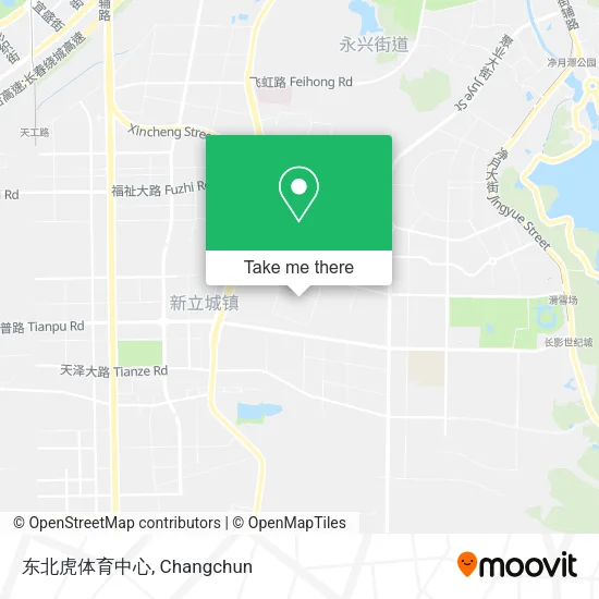 东北虎体育中心 map