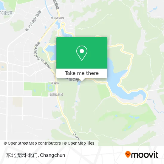 东北虎园-北门 map