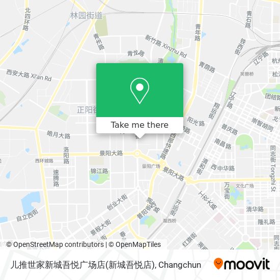 儿推世家新城吾悦广场店(新城吾悦店) map