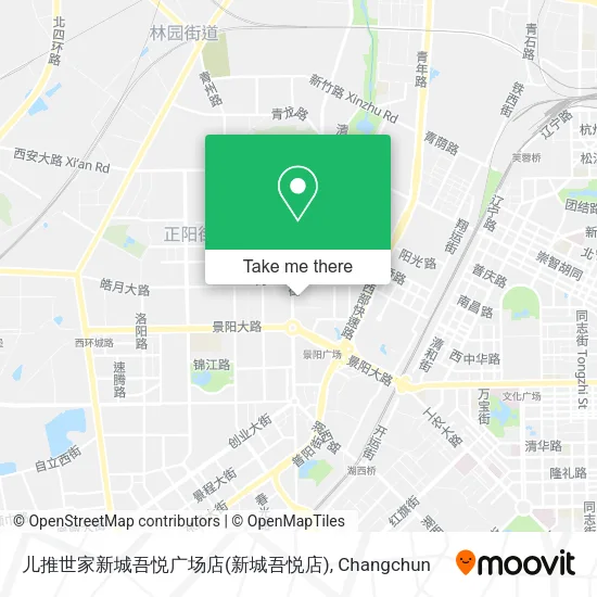 儿推世家新城吾悦广场店(新城吾悦店) map