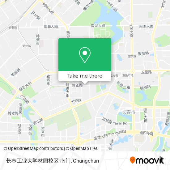 长春工业大学林园校区-南门 map