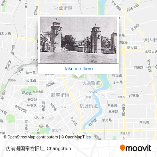 伪满洲国帝宫旧址 map