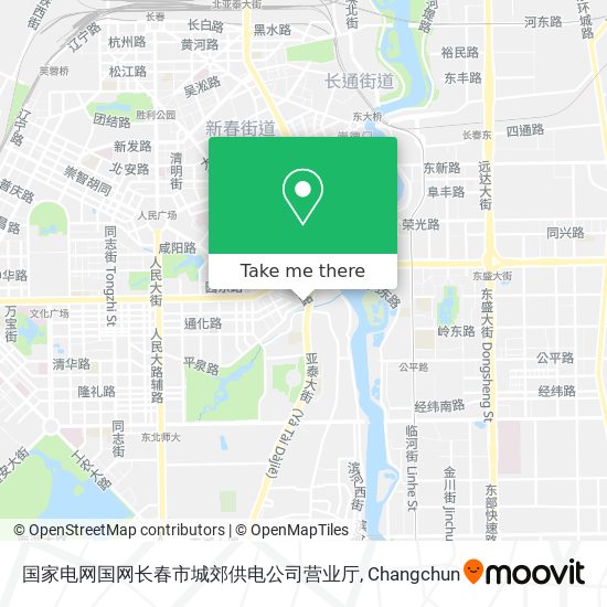 国家电网国网长春市城郊供电公司营业厅 map