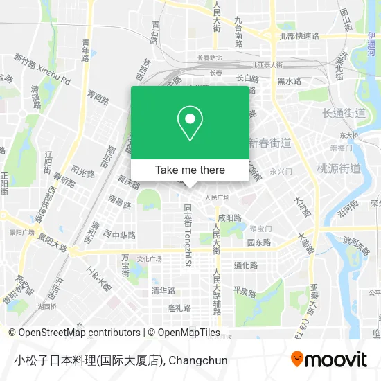 小松子日本料理(国际大厦店) map