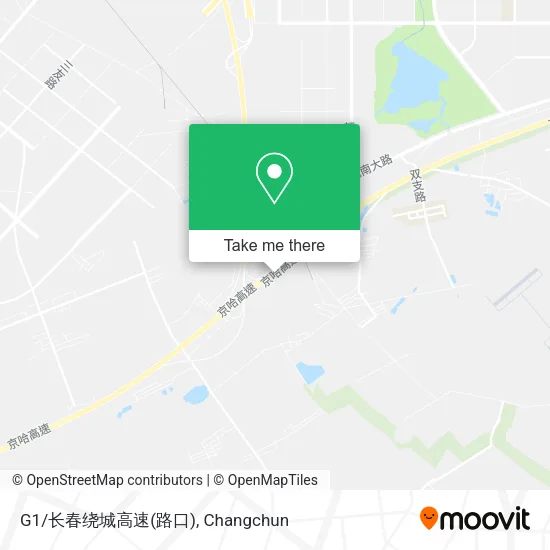 G1/长春绕城高速(路口) map