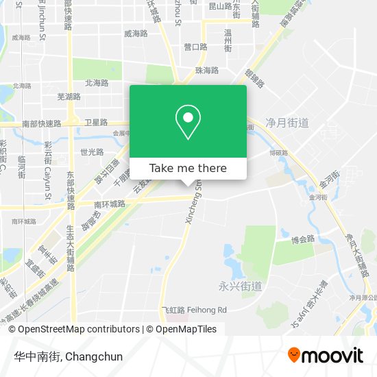 华中南街 map