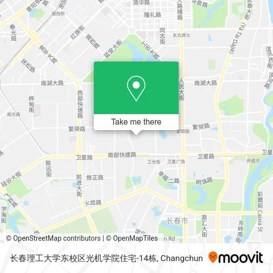 长春理工大学东校区光机学院住宅-14栋 map