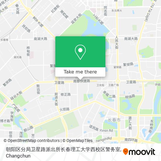 朝阳区分局卫星路派出所长春理工大学西校区警务室 map