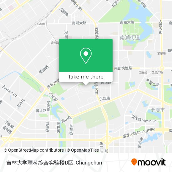 吉林大学理科综合实验楼D区 map