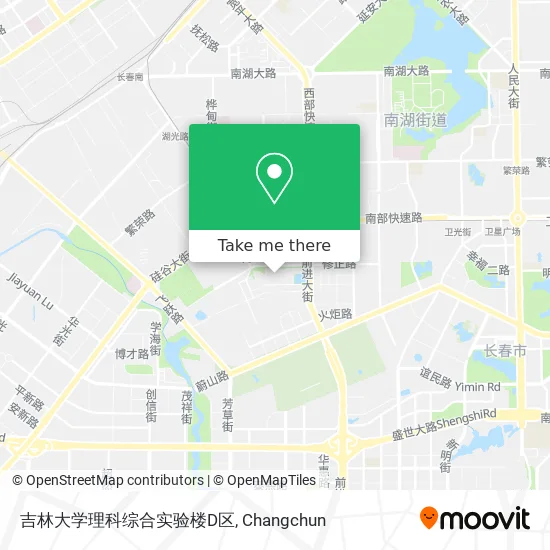 吉林大学理科综合实验楼D区 map