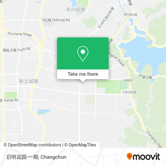 启明花园-一期 map