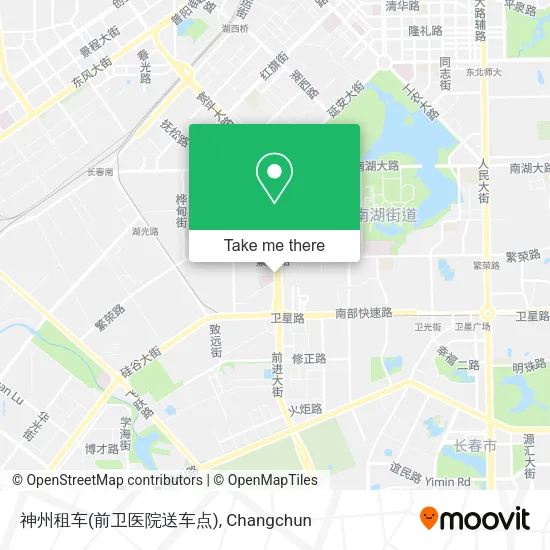 神州租车(前卫医院送车点) map