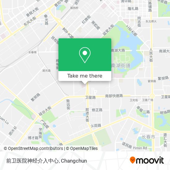 前卫医院神经介入中心 map