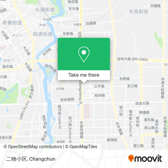 二物小区 map