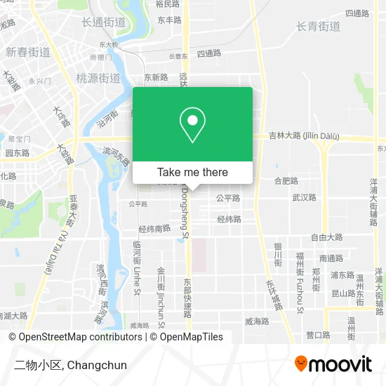 二物小区 map