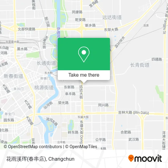 花雨溪珲(春串店) map