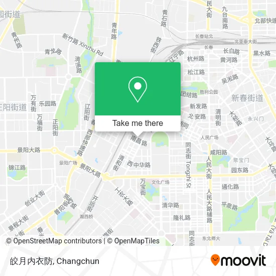 皎月内衣防 map