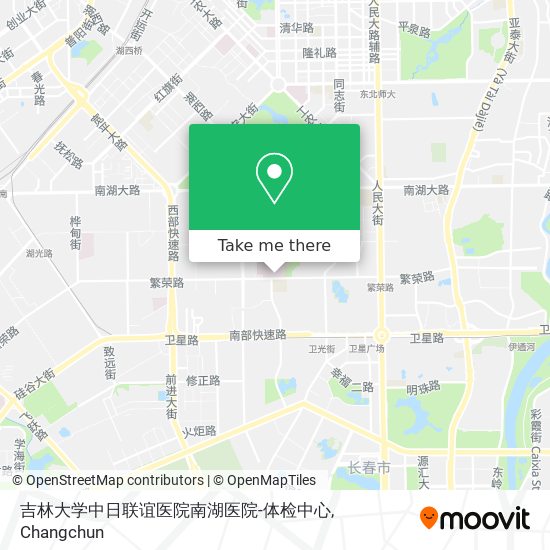 吉林大学中日联谊医院南湖医院-体检中心 map