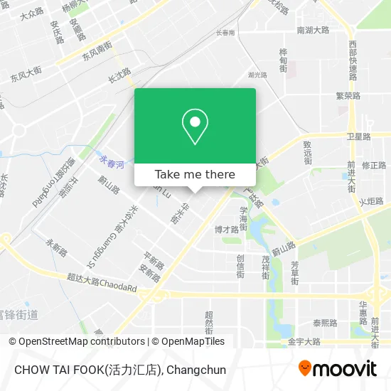 CHOW TAI FOOK(活力汇店) map