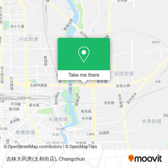 吉林大药房(太和街店) map