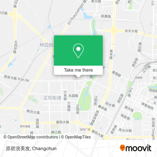原碧浪美发 map