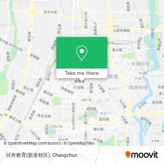 径舟教育(新发校区) map