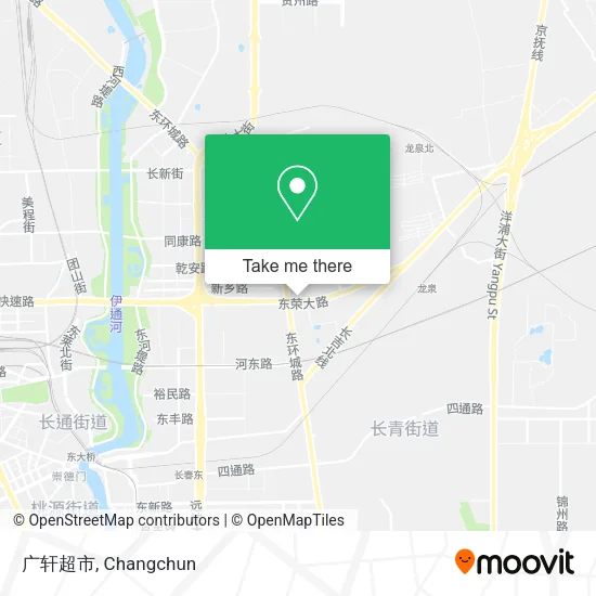 广轩超市 map