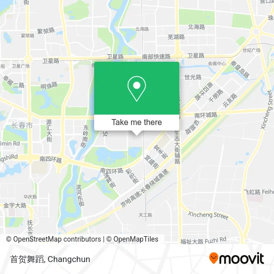 首贺舞蹈 map