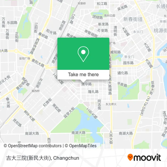 吉大三院(新民大街) map