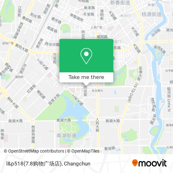 l&p518(7.8购物广场店) map