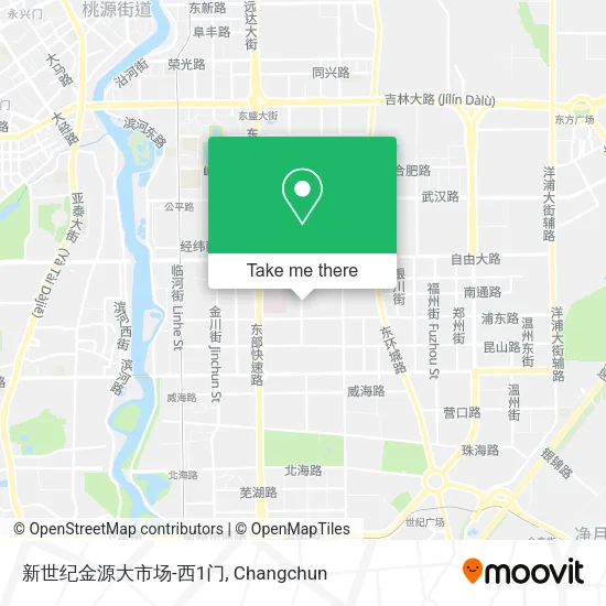 新世纪金源大市场-西1门 map