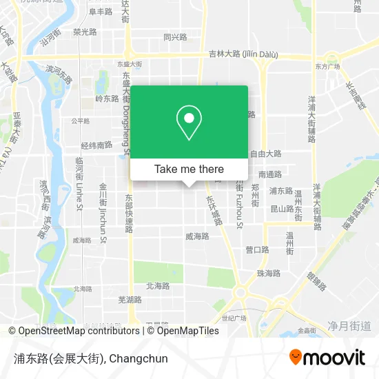 浦东路(会展大街) map